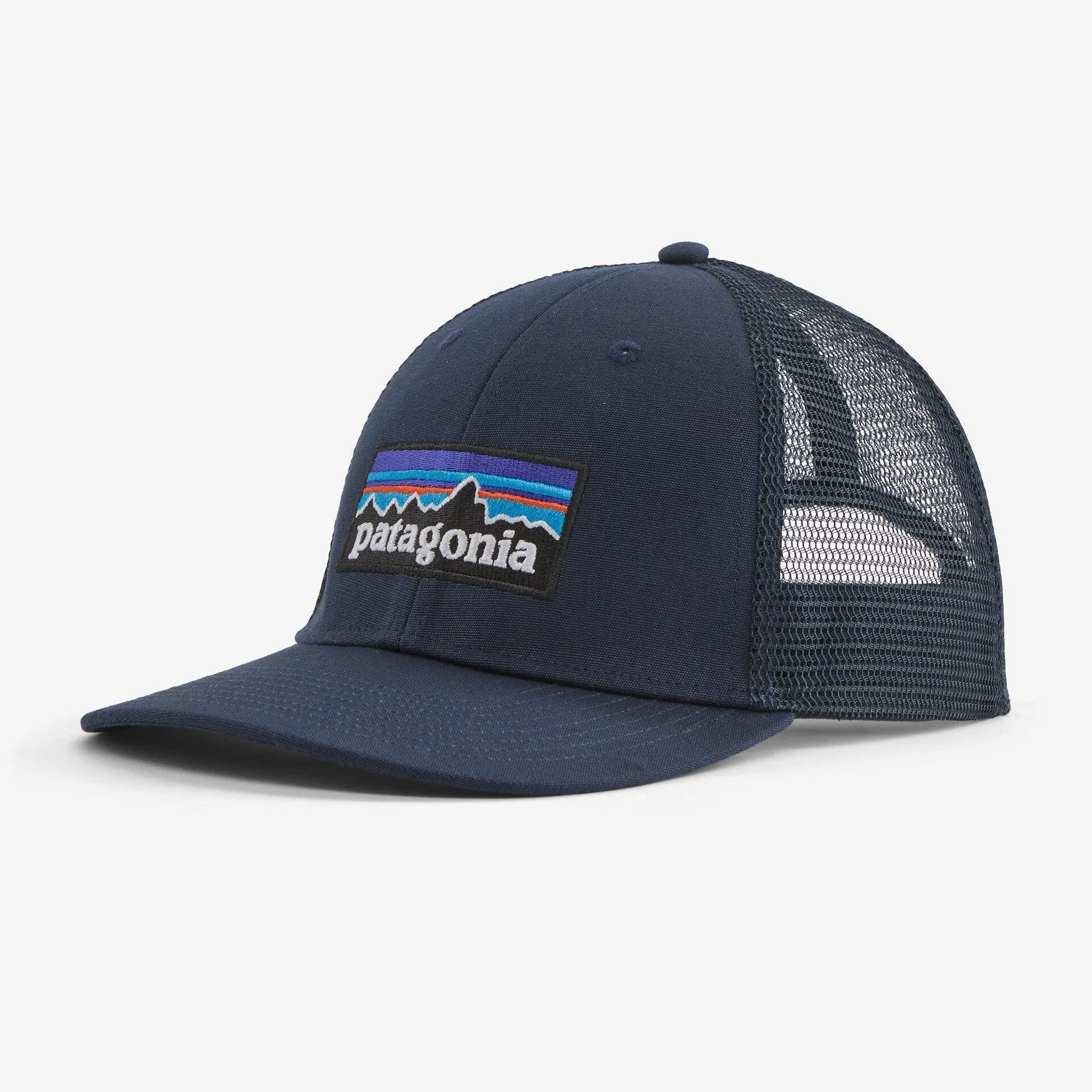 Patagonia P-6 Logo LoPro Trucker Cap New Navy