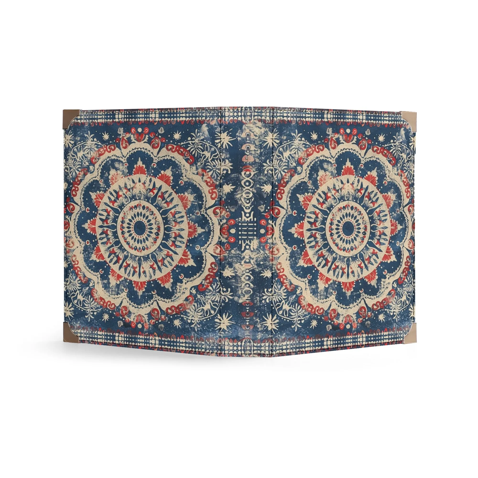 Patriotic Mandala Bible Cover Purse – Americana Charm Book Bag Crossbody in Red White and Blue