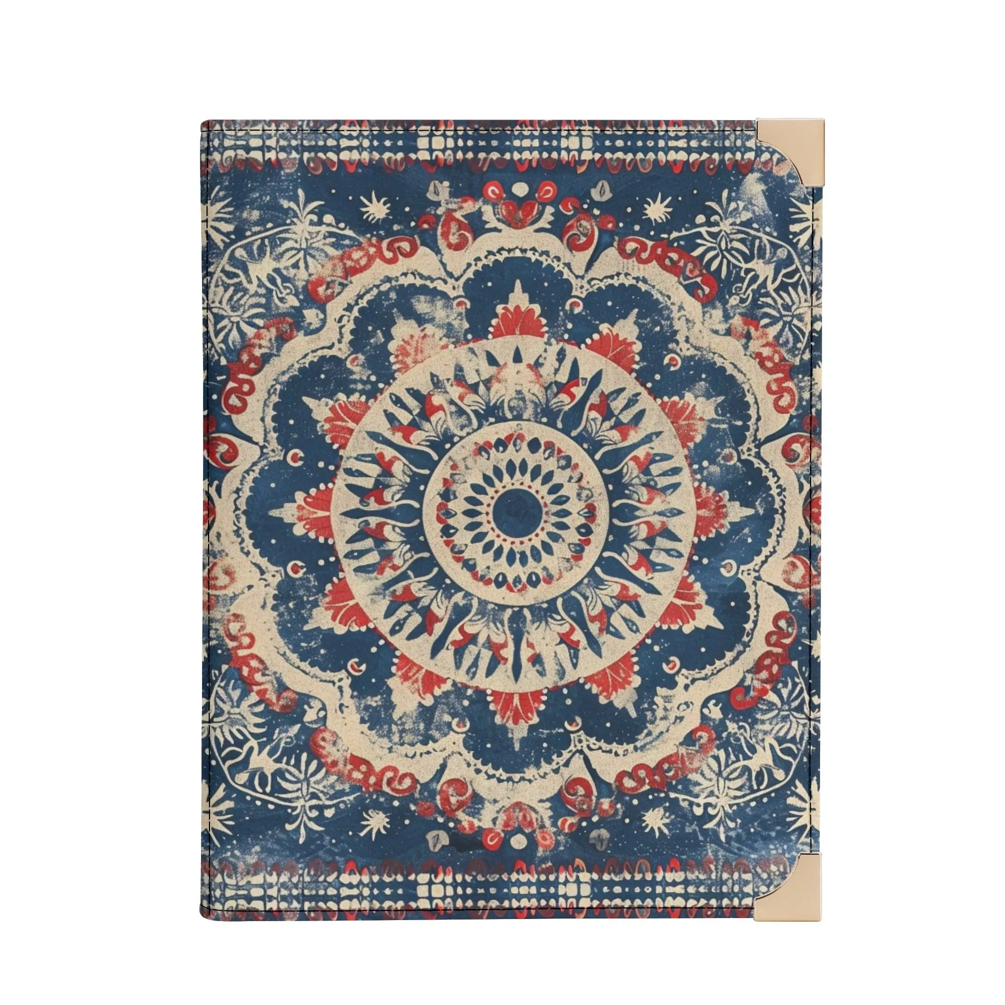 Patriotic Mandala Bible Cover Purse – Americana Charm Book Bag Crossbody in Red White and Blue