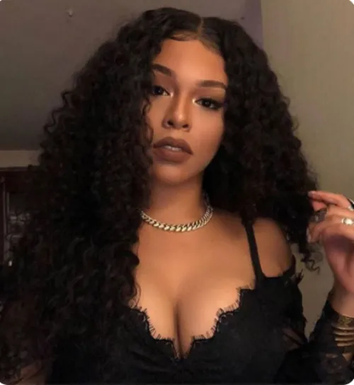 Peruvian Deep Wave Bundles With 4×4 Closure 10A Grade 100% Human Remy Hair MYLOCKME