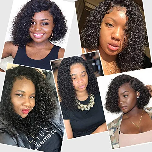 Peruvian Deep Wave Bundles With 4×4 Closure 10A Grade 100% Human Remy Hair MYLOCKME