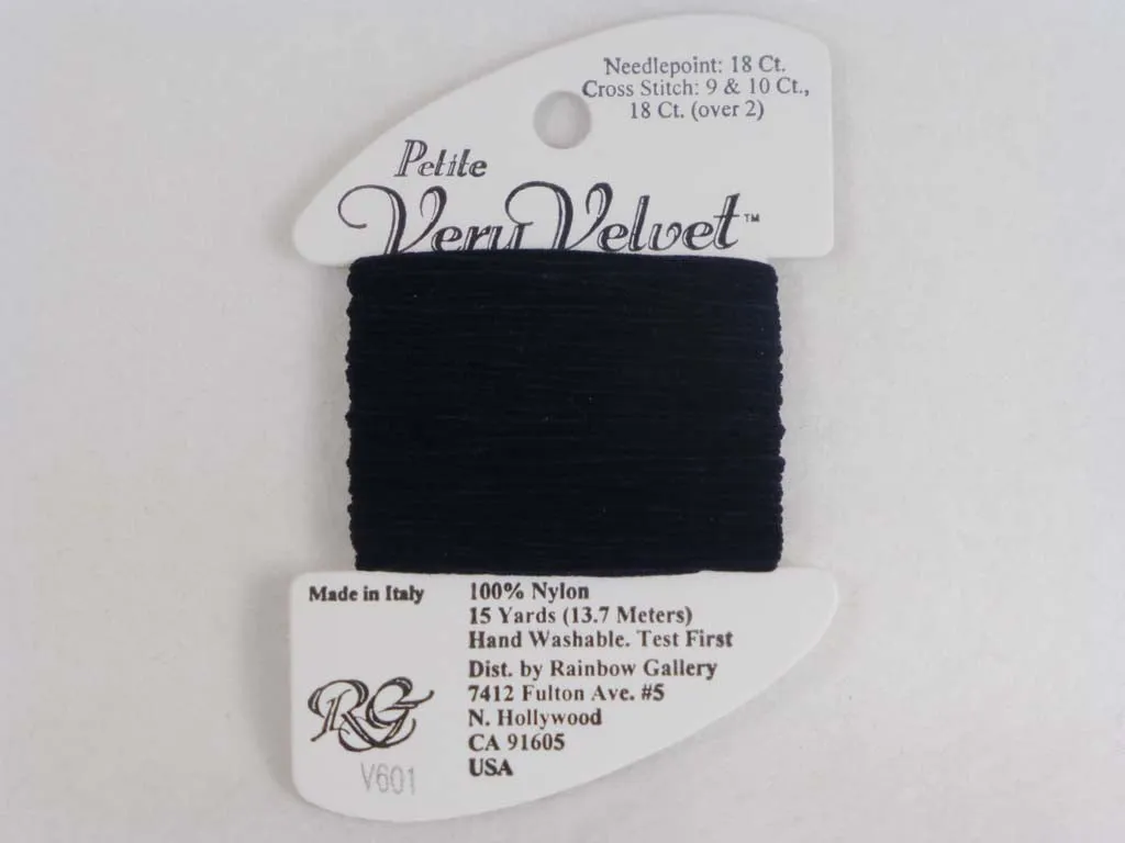 Petite Very Velvet V601 Black