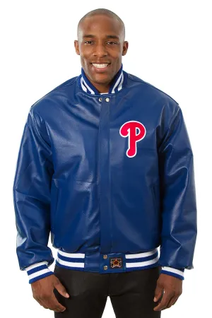 Philadelphia Phillies Full Leather Jacket
