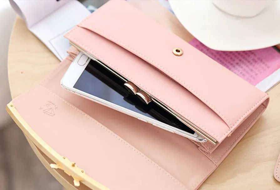 PINK BOW WALLET
