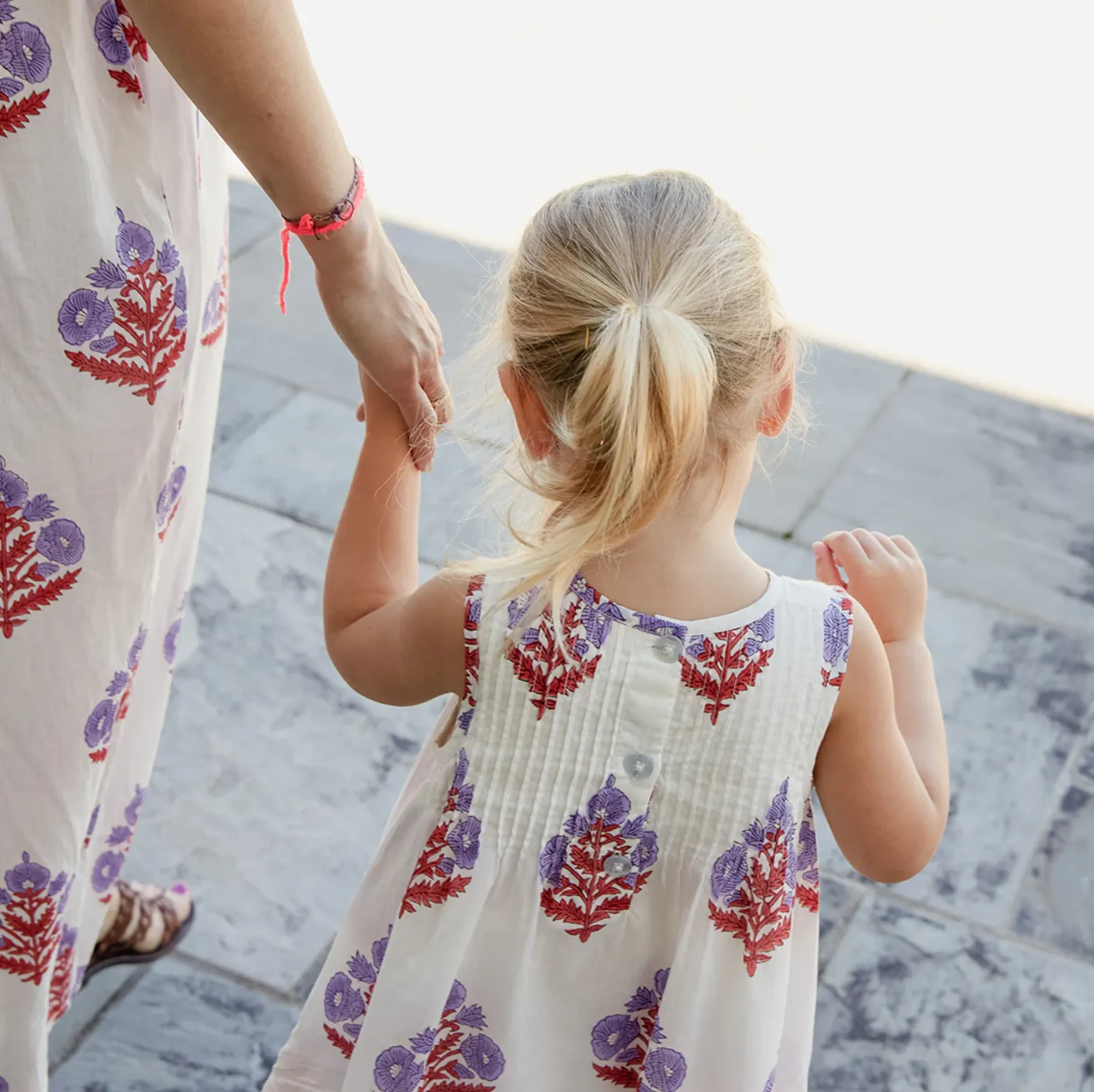 Pink Chicken Lavender Bellflower Dress
