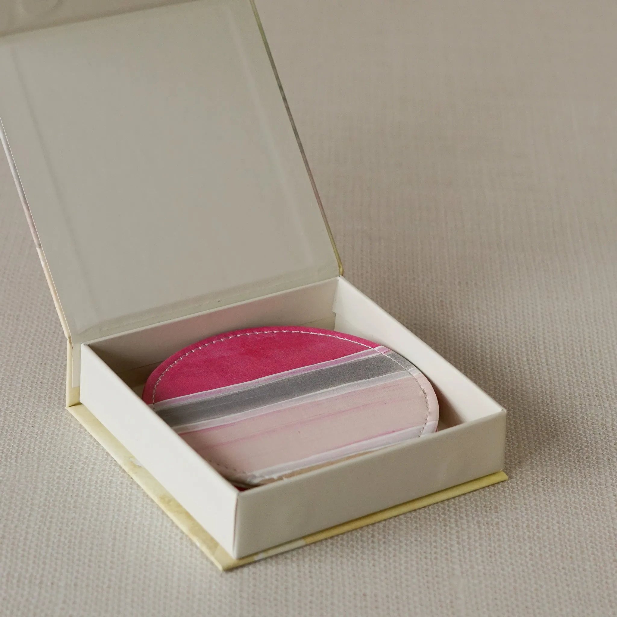 Pink Sunset Coasters | Set of 4