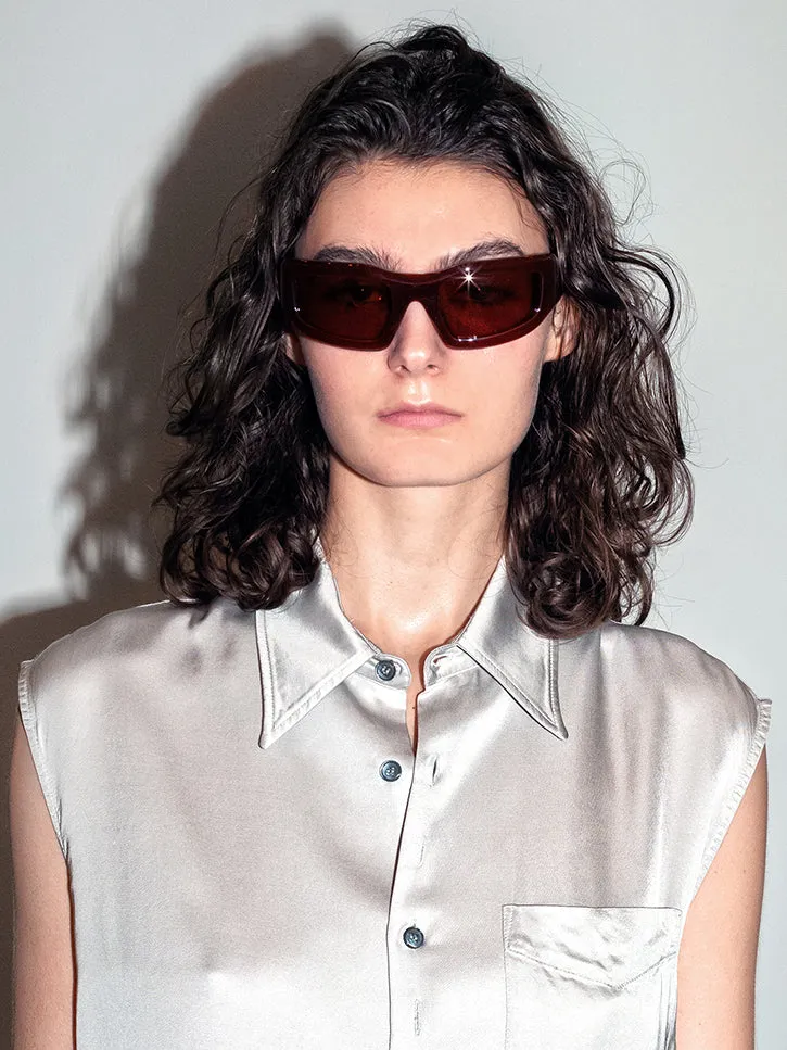 Port Tanger Andalucia Sunglasses, Terra Cotta/Tobacco