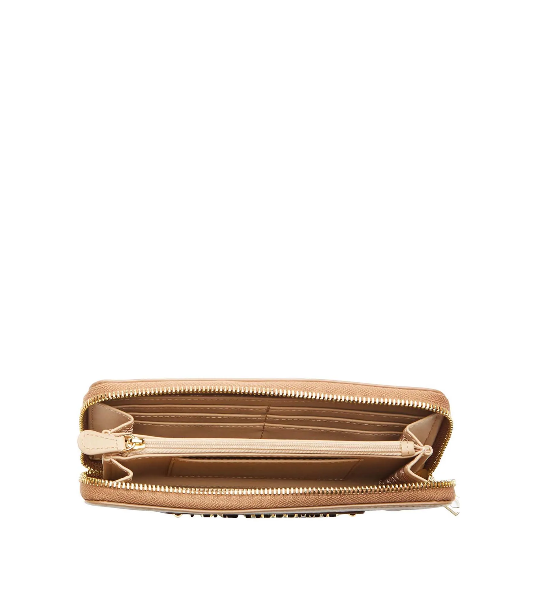 Portaf. Quilted Nappa Pu - Cammello