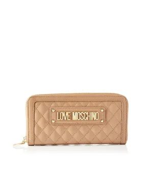 Portaf. Quilted Nappa Pu - Cammello