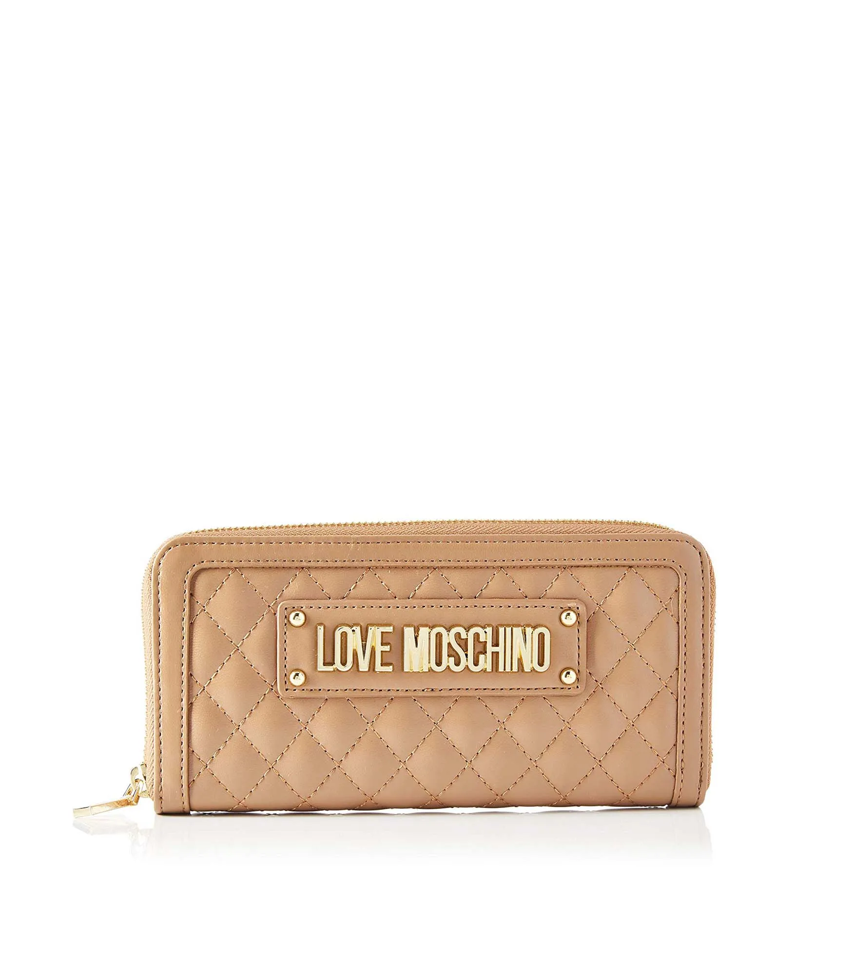 Portaf. Quilted Nappa Pu - Cammello