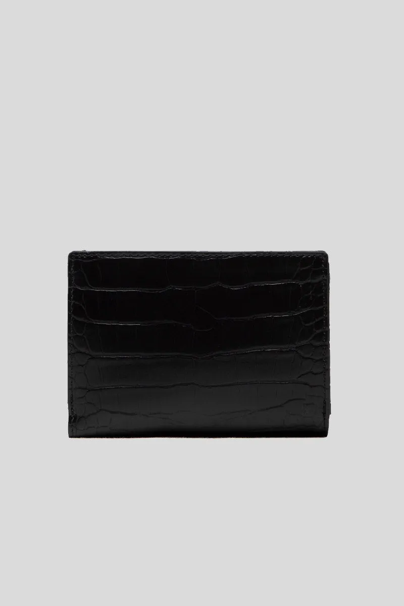 Portafogli Pu St. Croco   Pu Nero