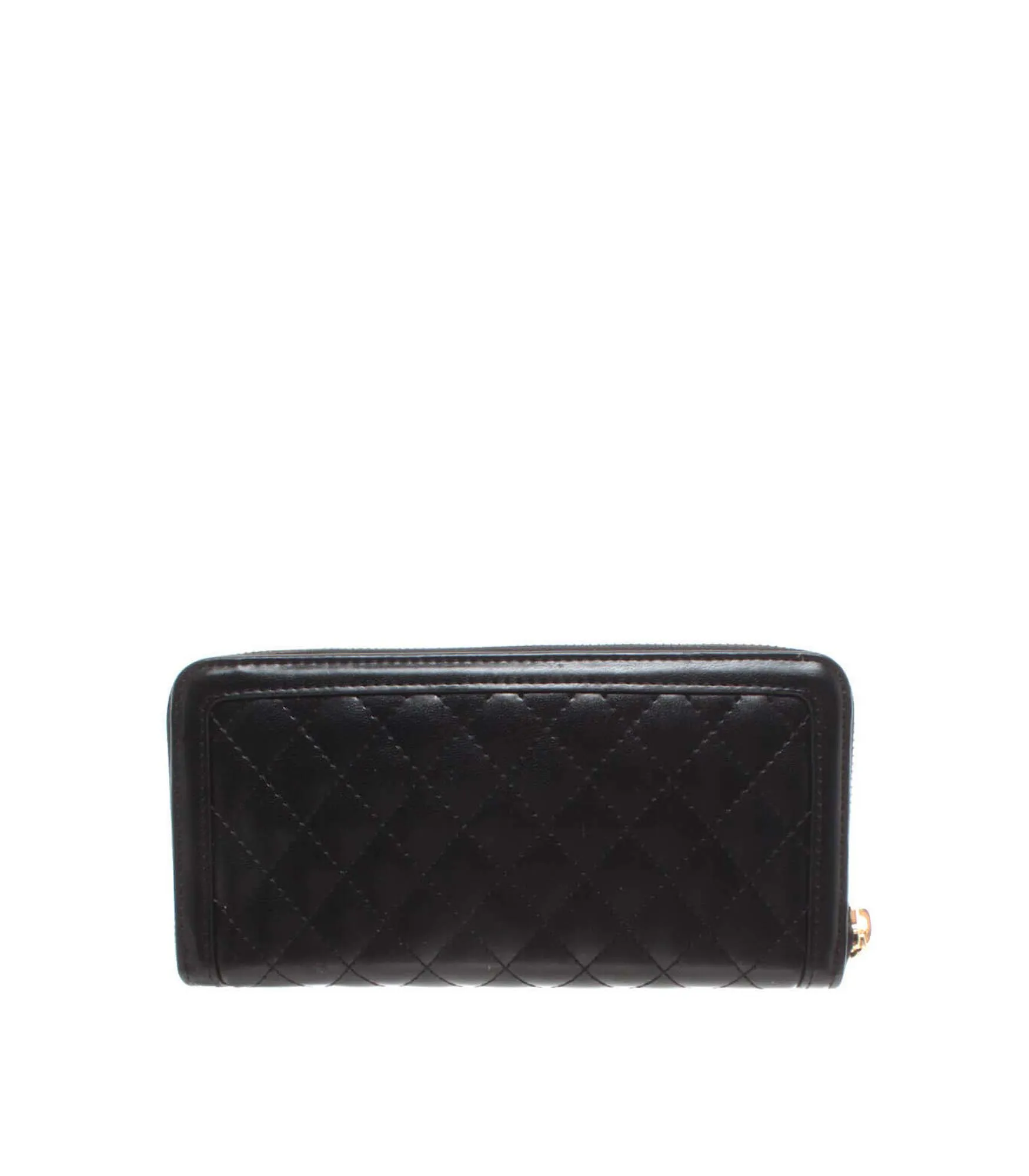 Portafogli Quilted Nappa Pu - Nero