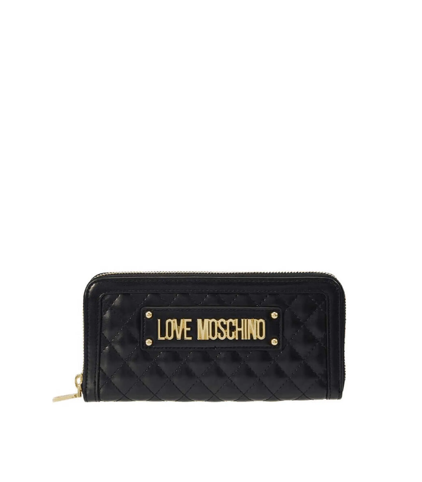 Portafogli Quilted Nappa Pu - Nero