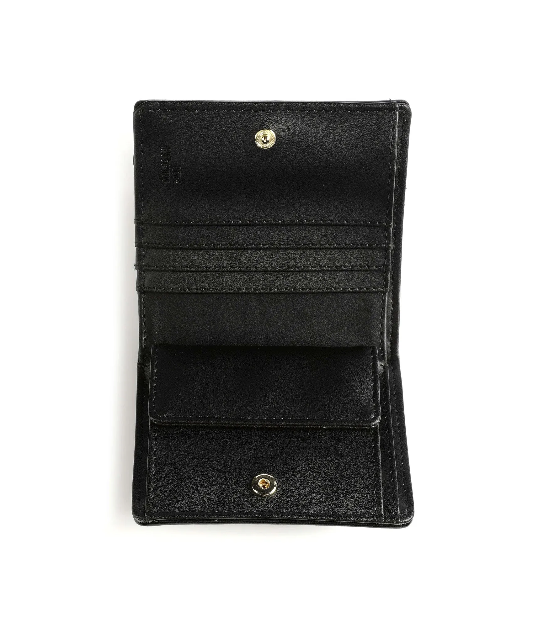 Portafogli Quilted Nappa Pu - Nero