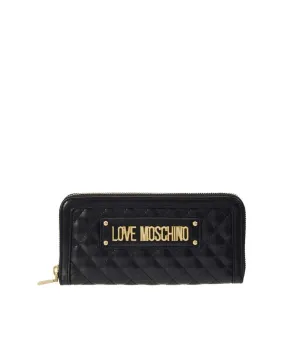 Portafogli Quilted Nappa Pu - Nero