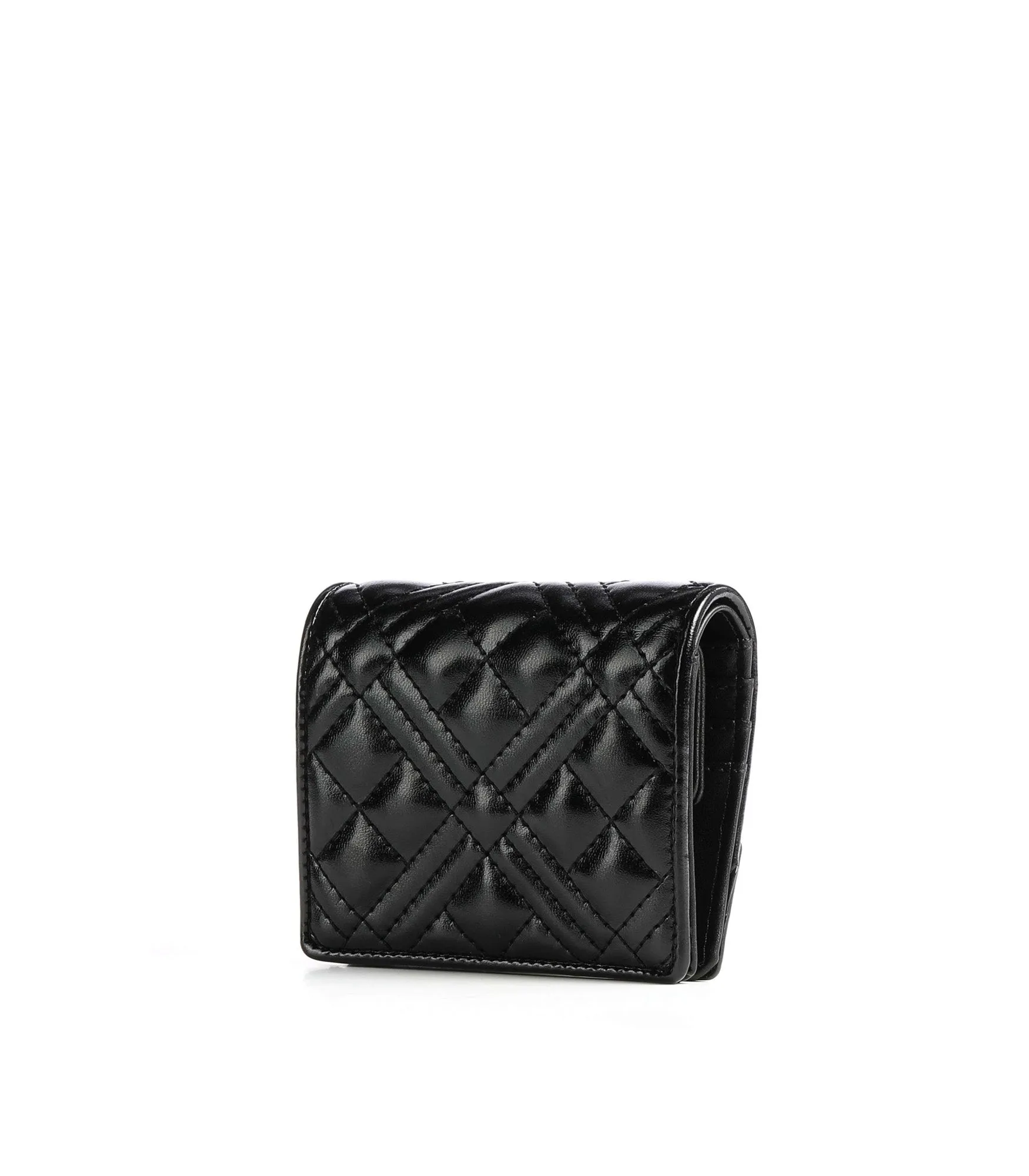 Portafogli Quilted Nappa Pu - Nero