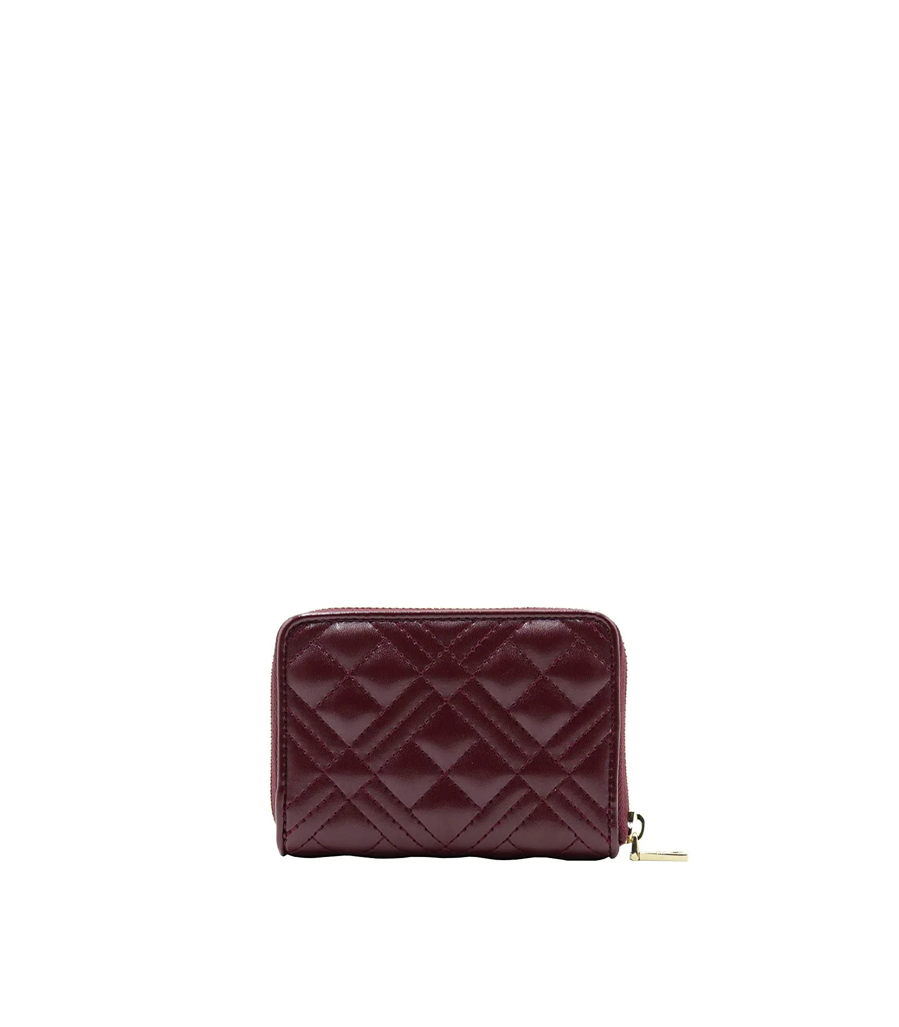 Portafogli Quilted Nappa Pu - Vino