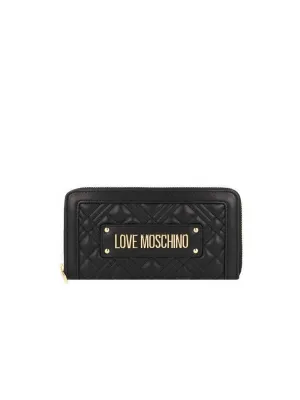 Portafoglio Quilted Pu - Nero