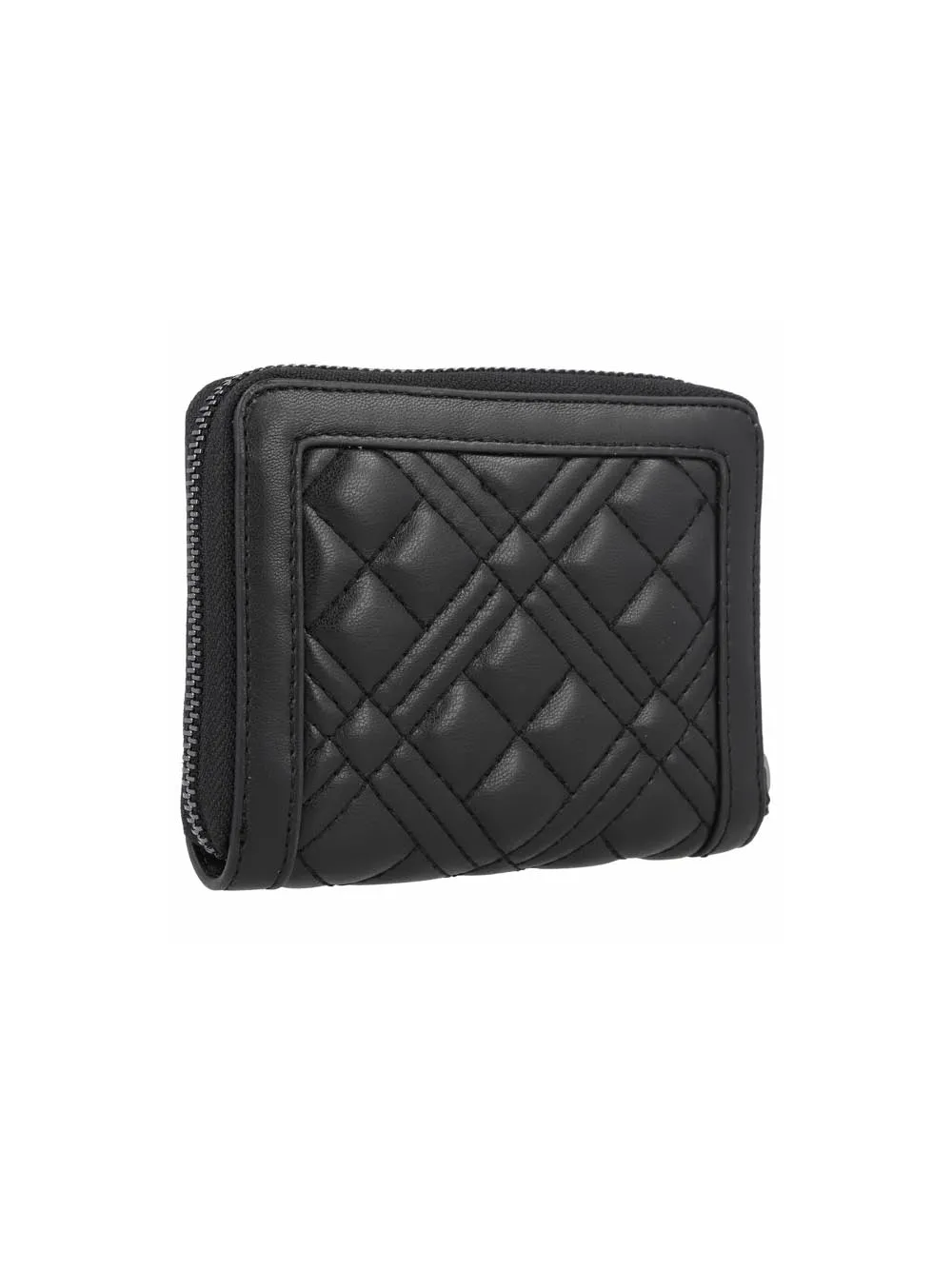 Portafoglio Quilted Pu - Nero/Galvanica Canna di Fucile