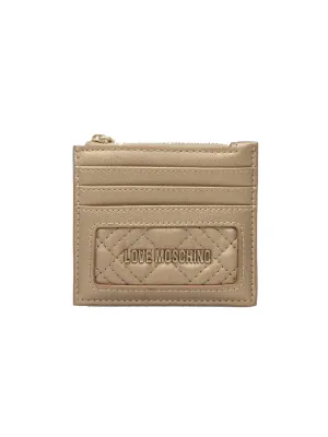 Portafoglio Quilted Pu - Oro