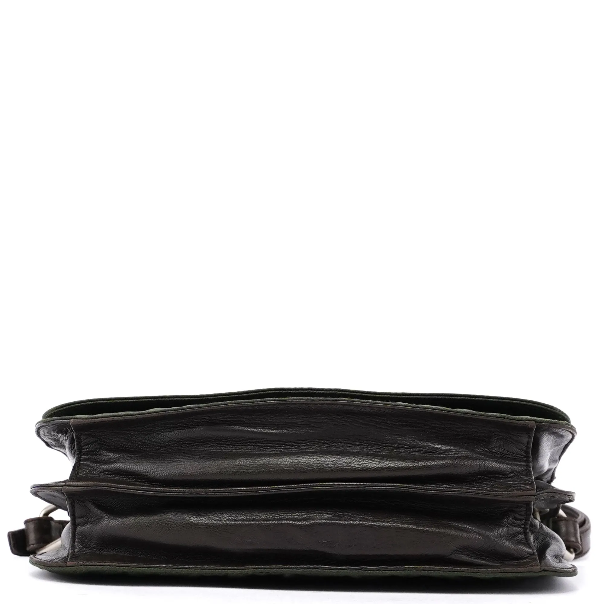 Prada Green Tessuto Shoulder Bag