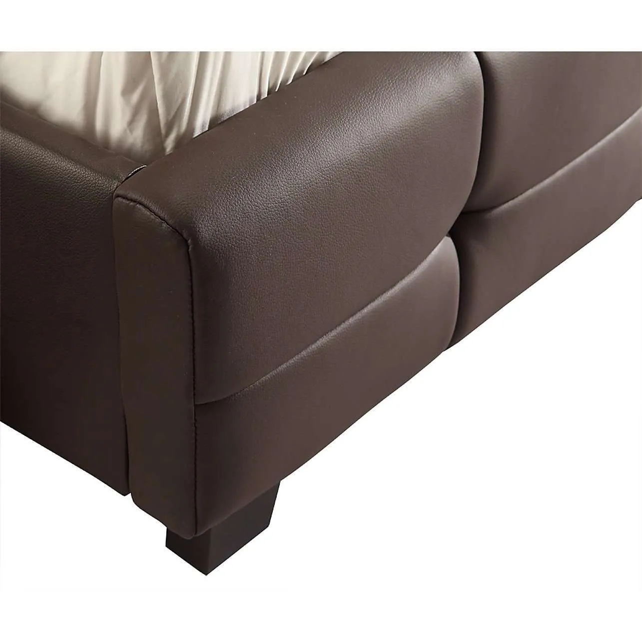 PU Leather Deluxe Bed Frame - 3 Colours