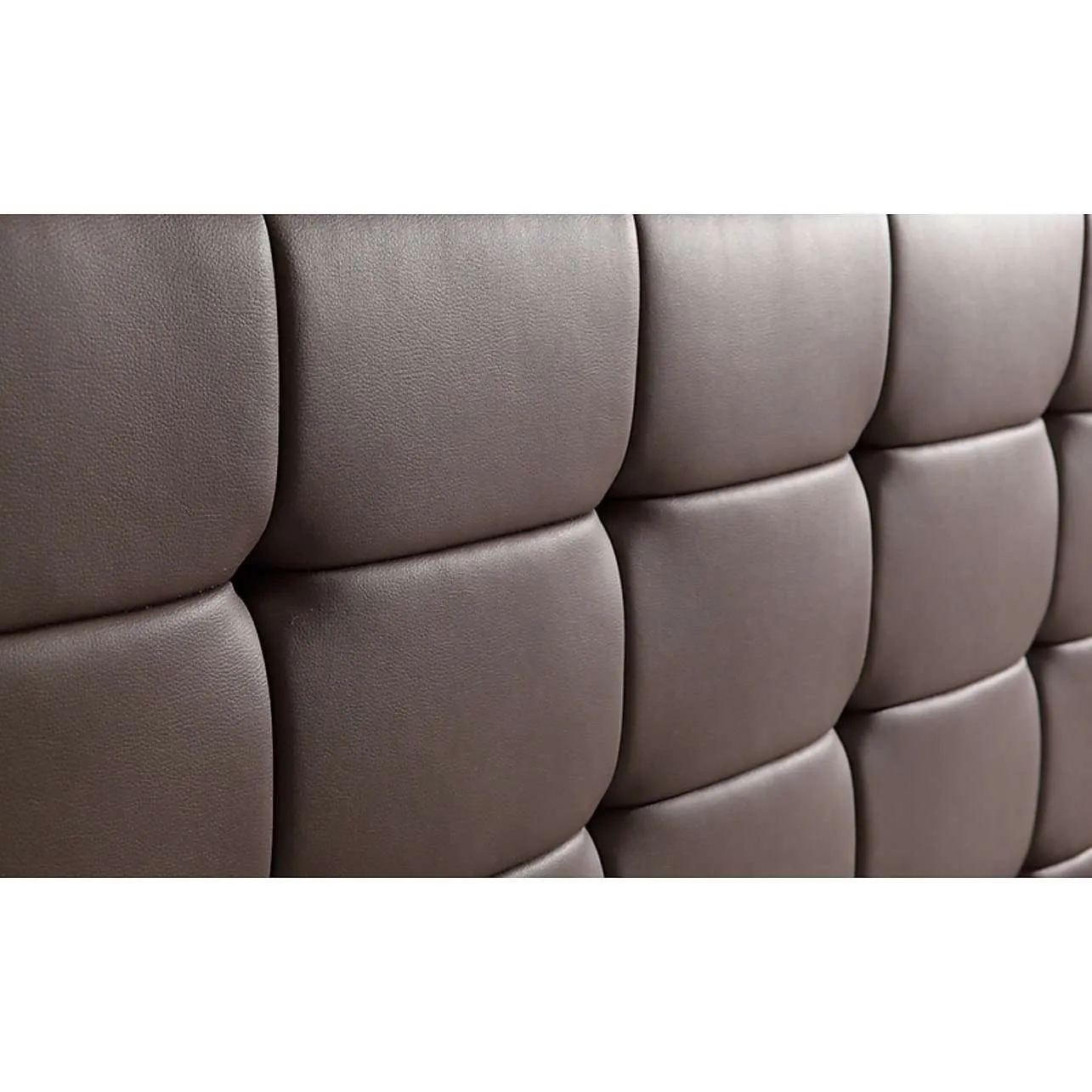 PU Leather Deluxe Bed Frame - 3 Colours