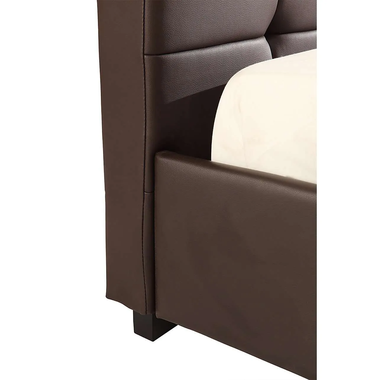 PU Leather Deluxe Bed Frame - 3 Colours