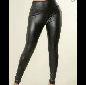 PU LEATHER LEGGINS