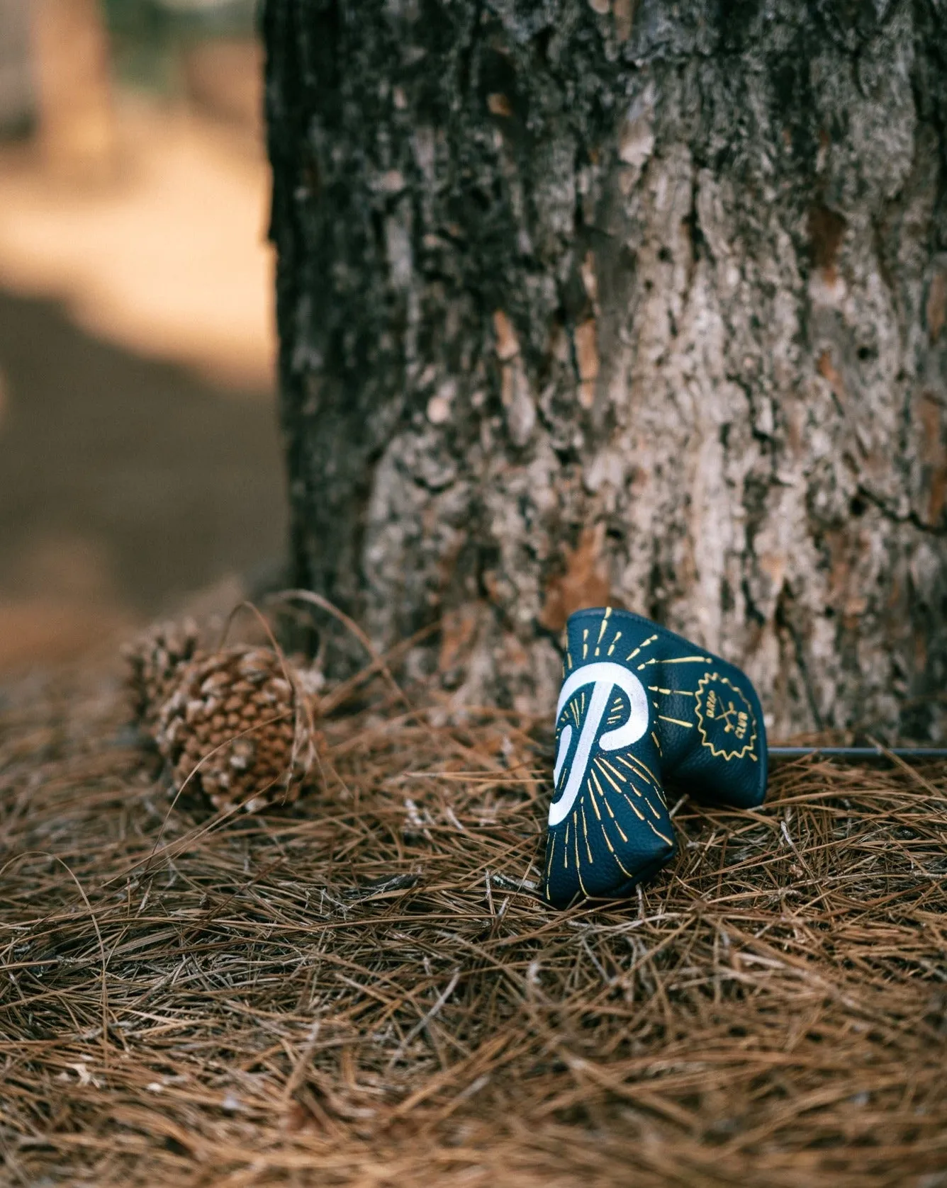Public Drip "P" Script Putter Cover (Blue)