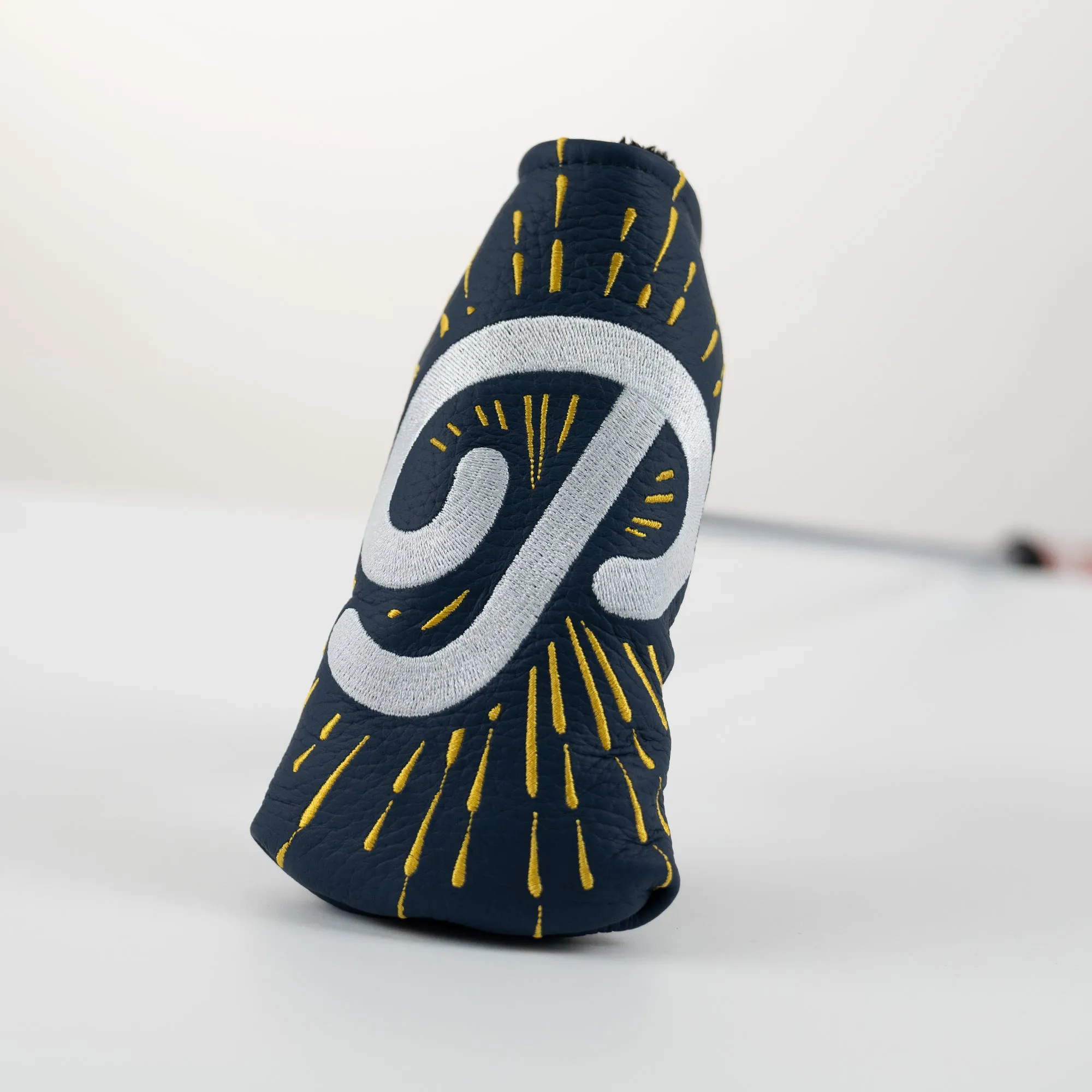 Public Drip "P" Script Putter Cover (Blue)
