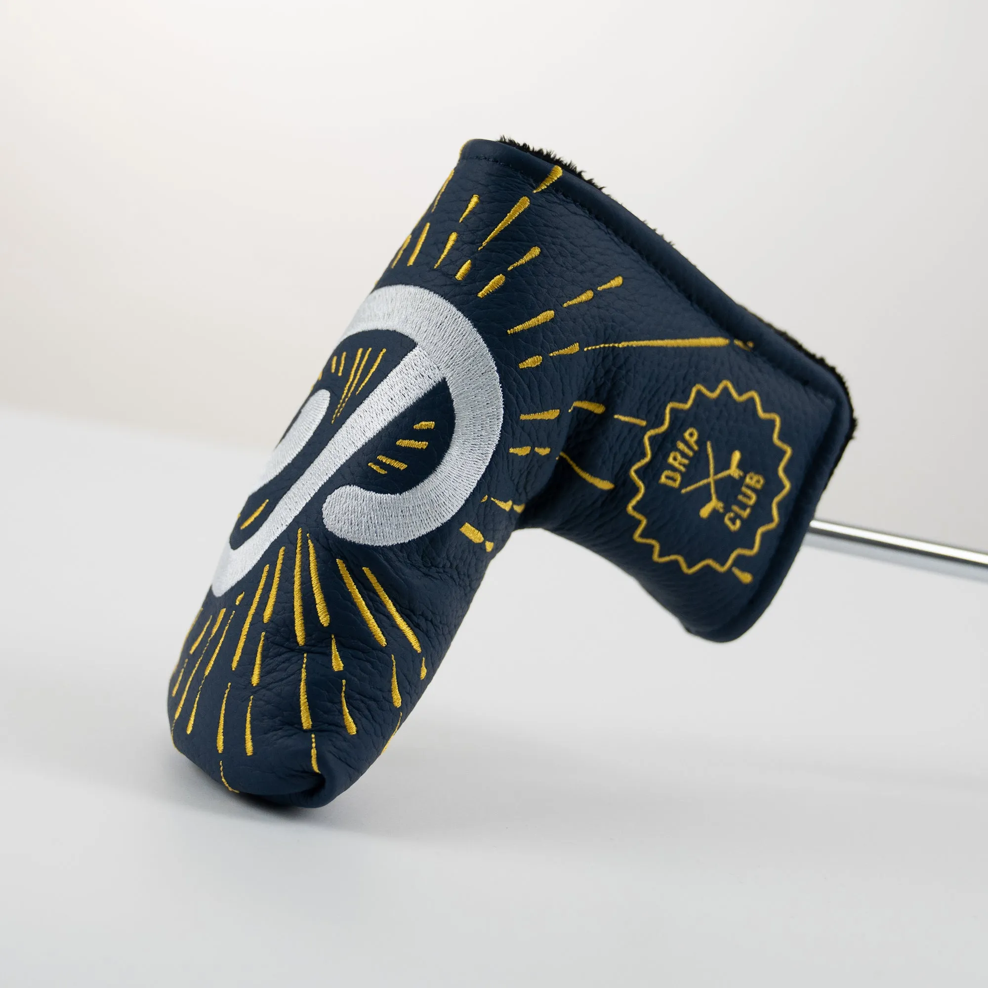 Public Drip "P" Script Putter Cover (Blue)