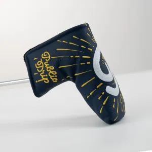 Public Drip "P" Script Putter Cover (Blue)