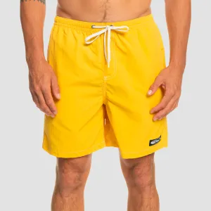 Quiksilver Saturn 18" Volley Boardshorts Yolk Yellow