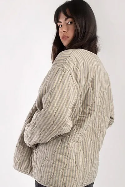 Quilted Liner | Mulit Stripe