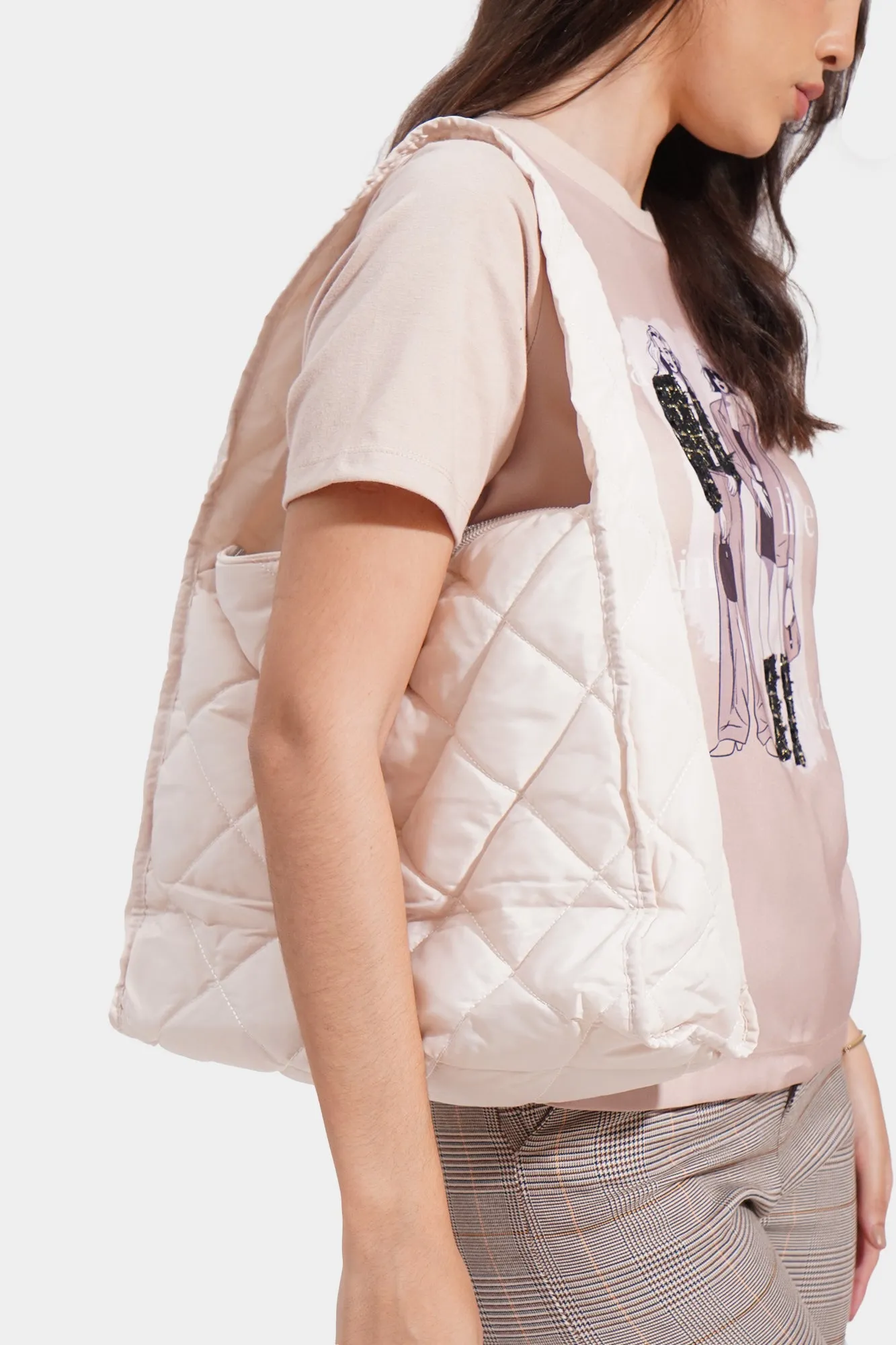 Quilted Nylon Bag