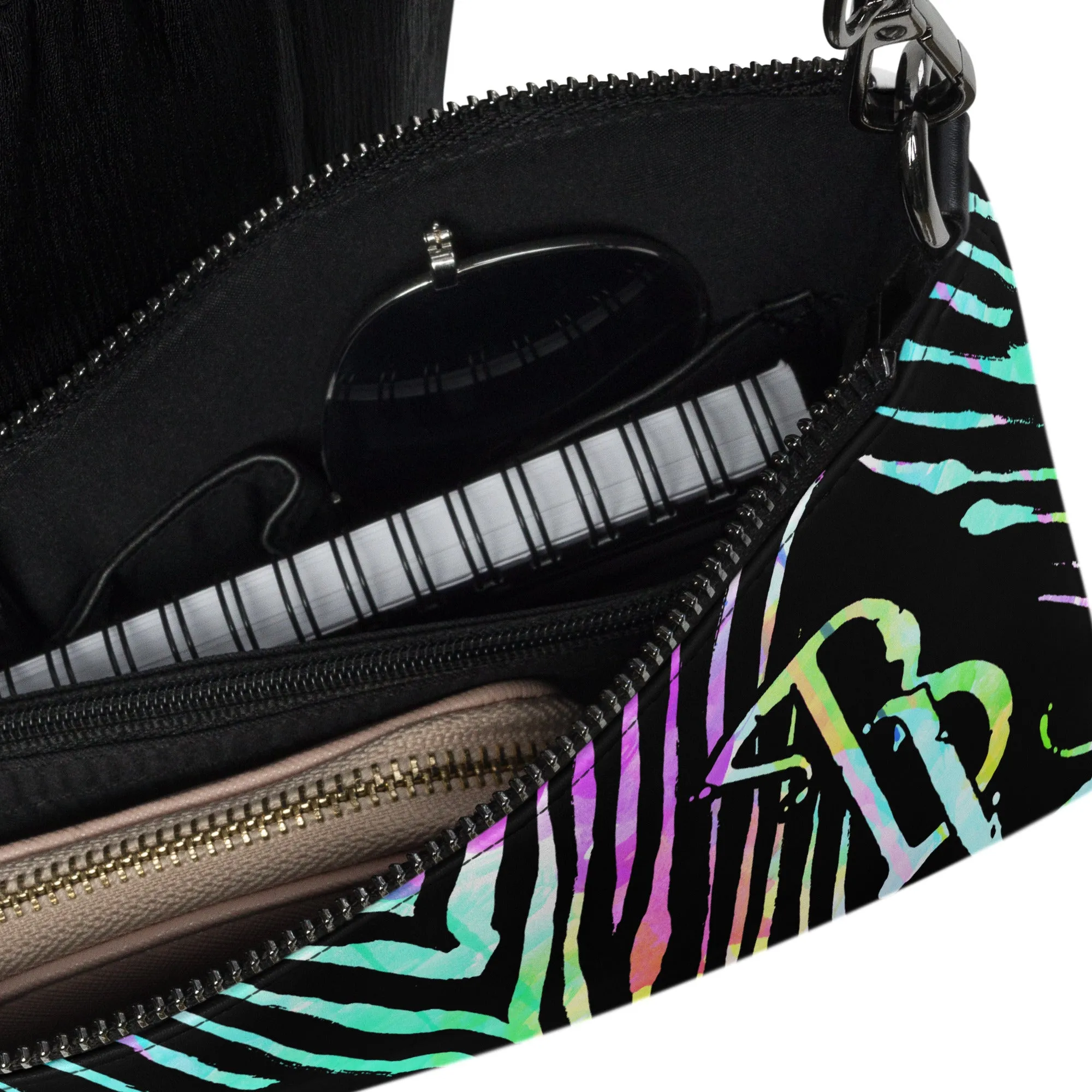 Rainbow Tiger Crossbody bag