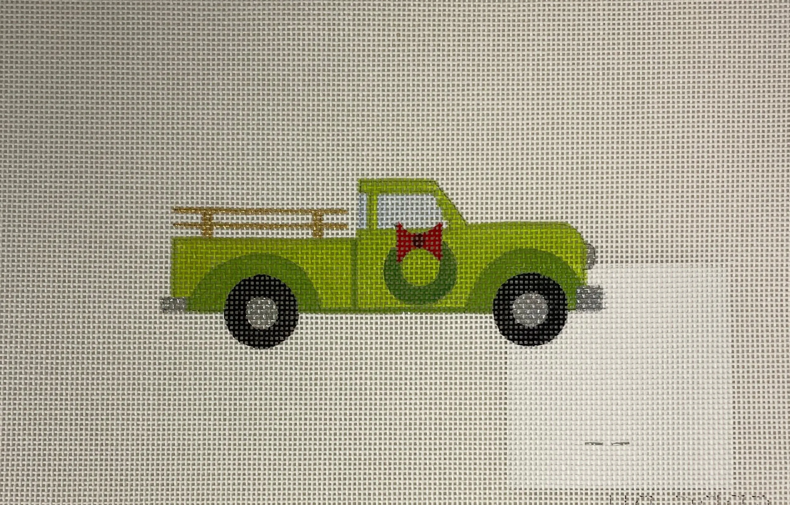 Raymond Crawford HO3082 Green Truck Ornament