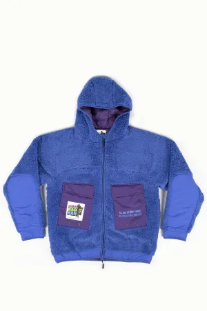 REAL BAD MAN OUT OF MIND BOA JACKET BLUE