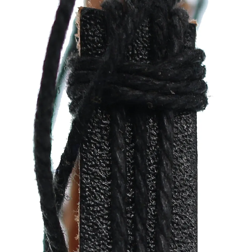 Red Starfish Faux Leather Adjustable Bracelet