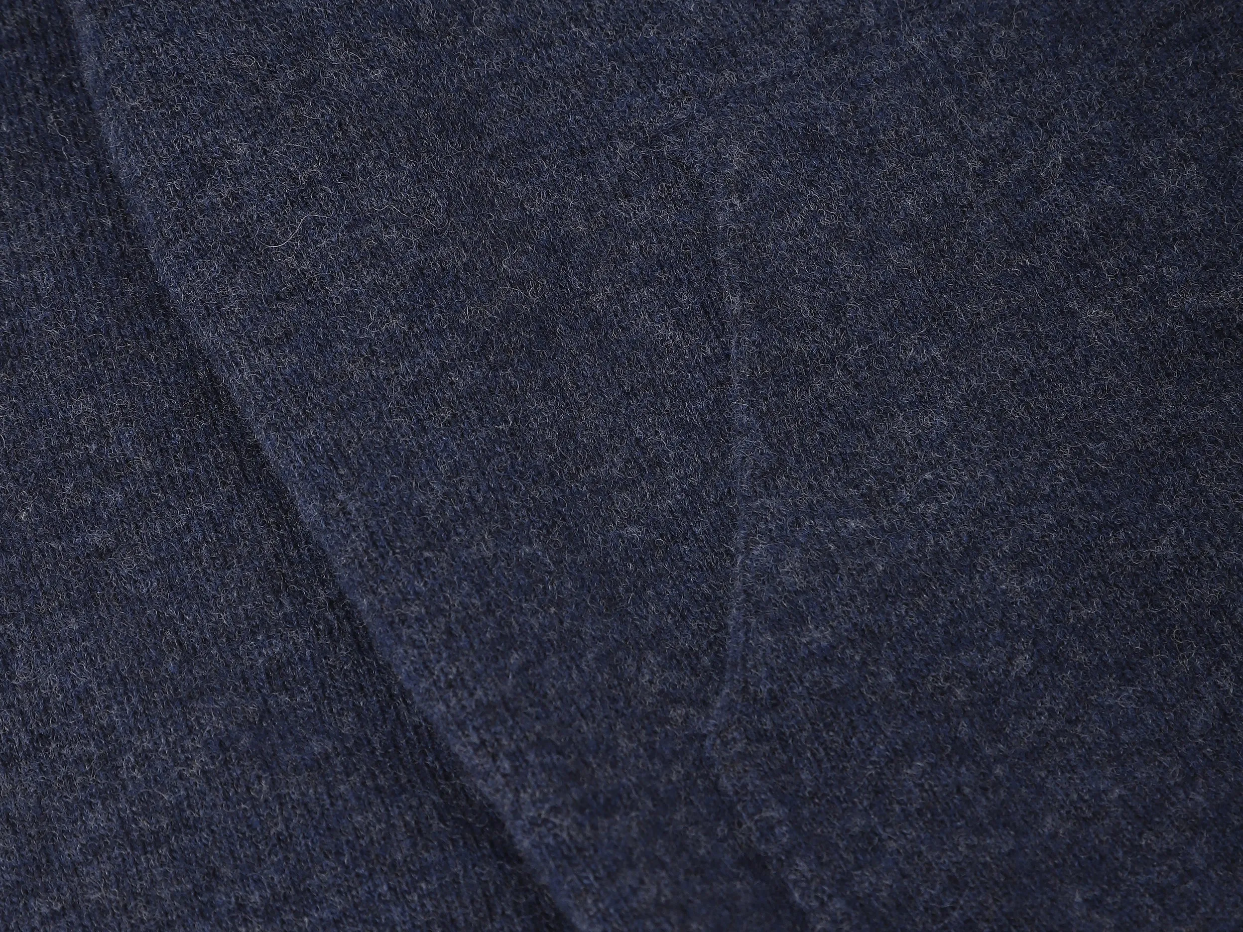 Regular Fit Shawl Neck Textured Sweater