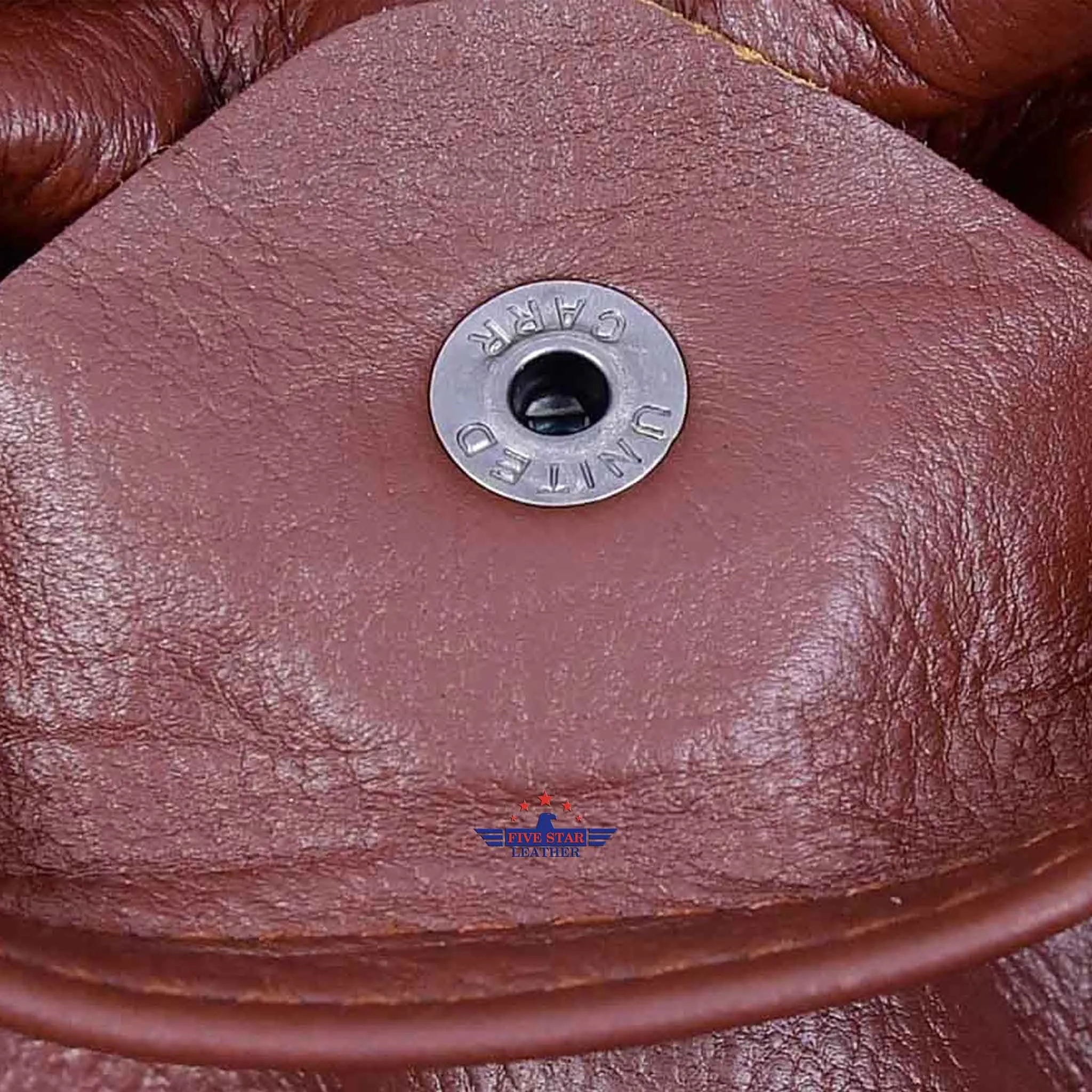 Repro A2 J. A. Dubow Mfg Co Contract 27798 Horsehide Reddish Brown Leather Flight Jacket