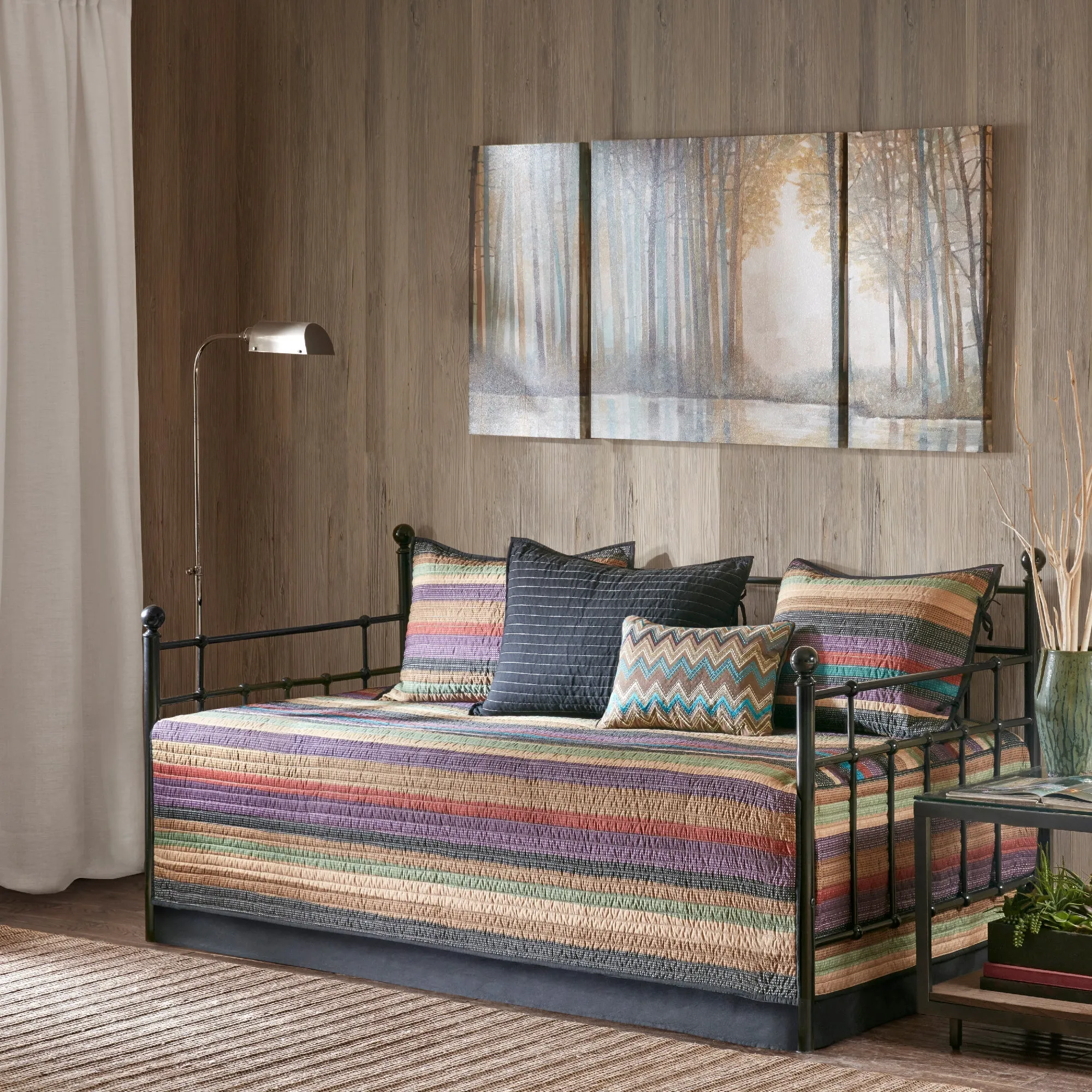 Rey 6 Piece Reversible Daybed Cover Set