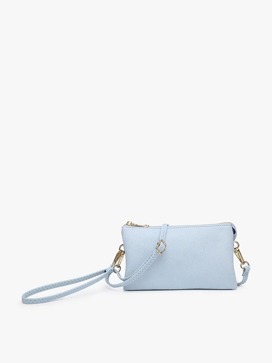 Riley Crossbody Wristlet Baby Blue