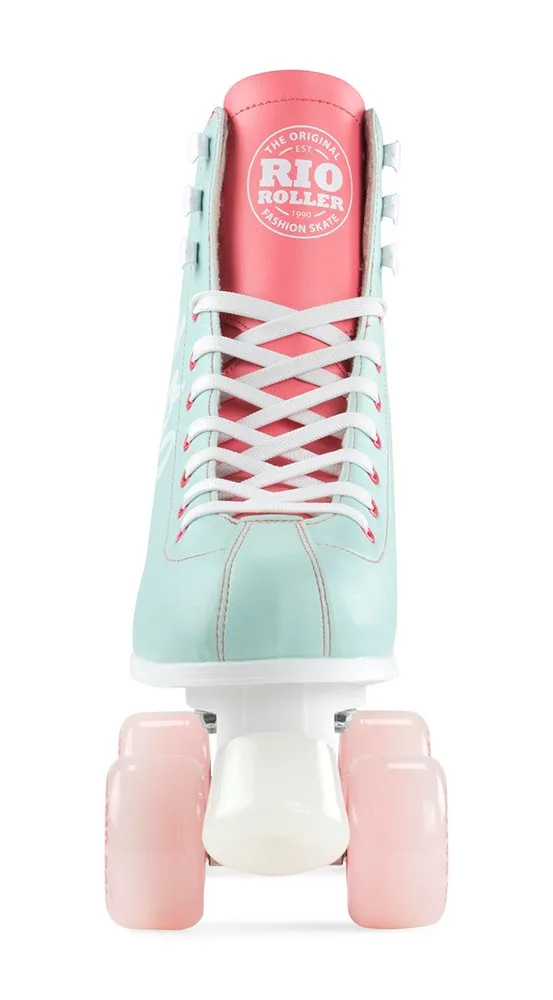 Rio Roller Script Roller Skates - Teal