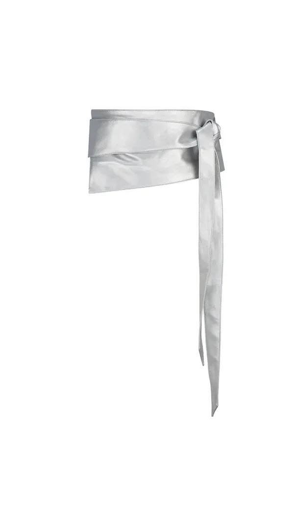 Rivka Faux Leather Wrap Belt