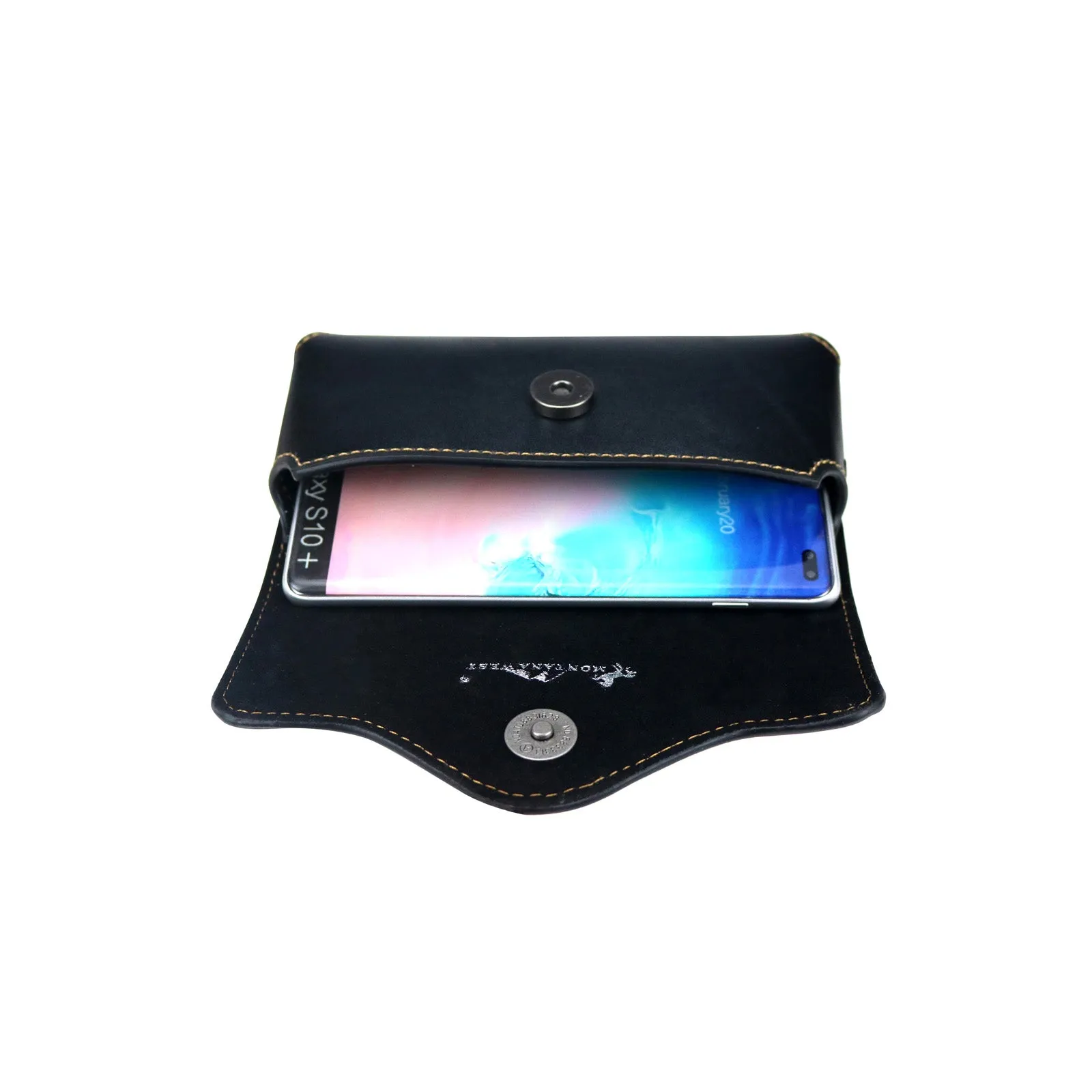 RLP-C002 Montana West Genuine Leather Belt Loop Holster Cell Phone Case