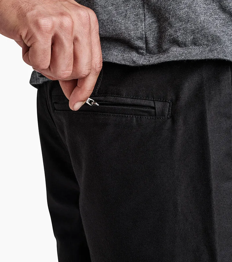 Roark Porter 3.0 18" Black Walkshorts