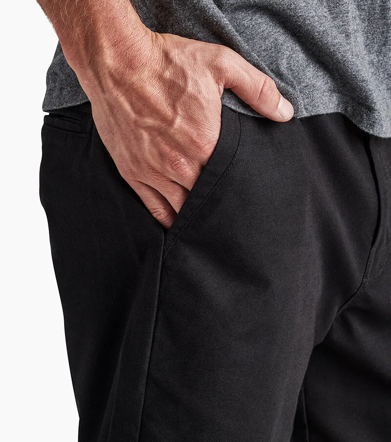 Roark Porter 3.0 18" Black Walkshorts