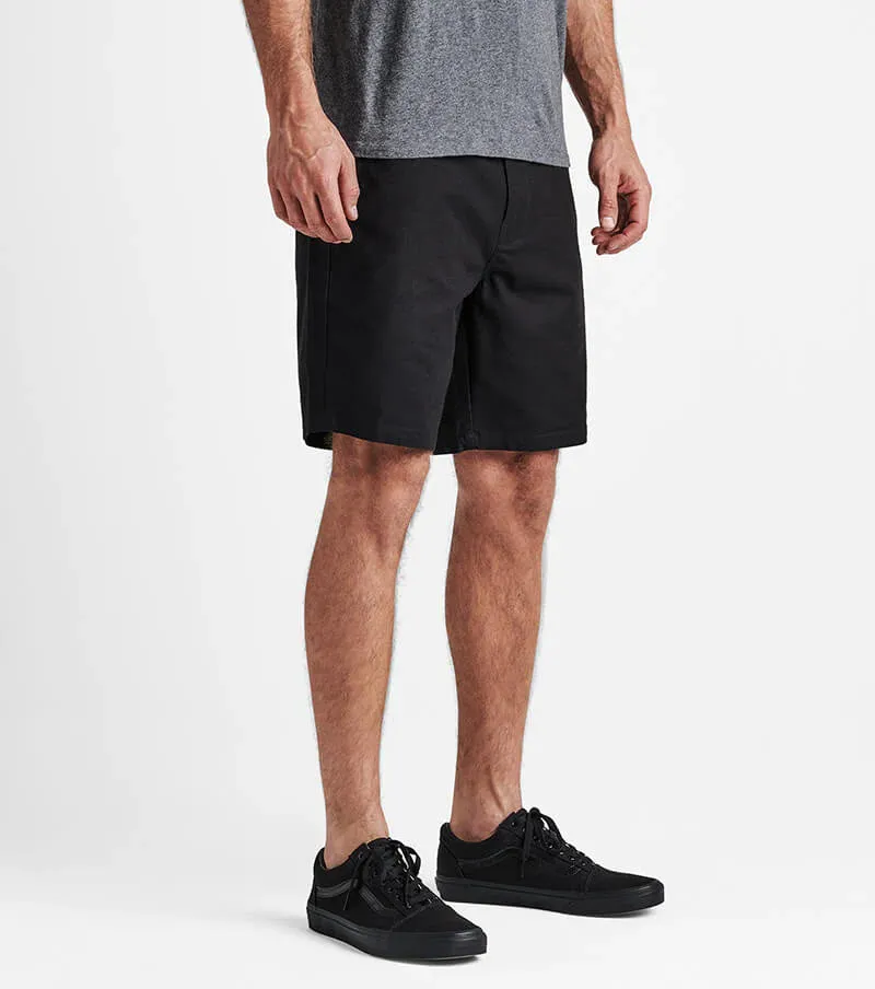 Roark Porter 3.0 18" Black Walkshorts